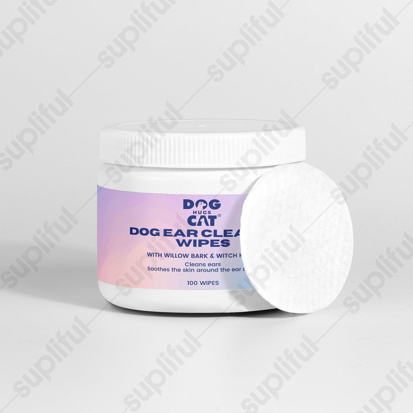 Dog Hugs Cat - Dog Ear Cleaner Wipes-2