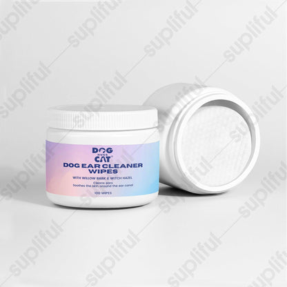 Dog Hugs Cat - Dog Ear Cleaner Wipes-1